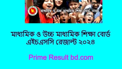 এইচ এস সি পরীক্ষার রেজাল্ট ২০২৪